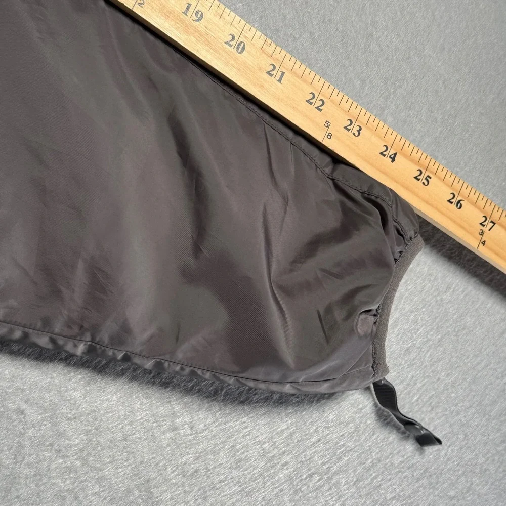 The North Face Jacket Mens M Full‎ Zip Fleece Lined Gray Lightweight Coat